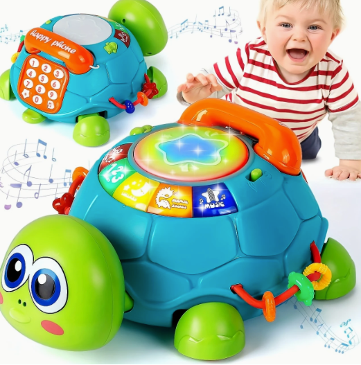 🐢 Interactive Musical Turtle Toy 