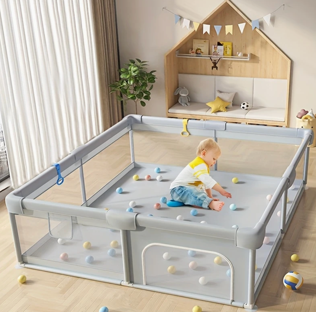 Large Baby Playpen – 180 x 200 cm