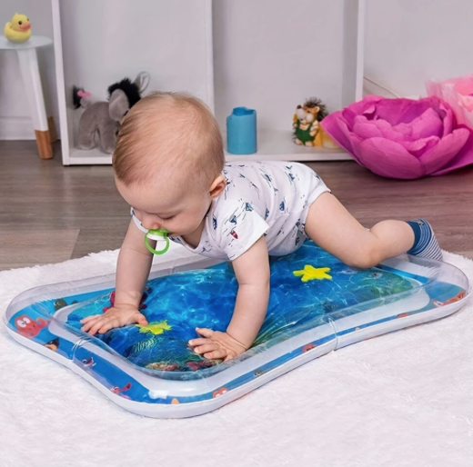 Inflatable Baby Water Play Mat – Sensory Tummy Time Toy