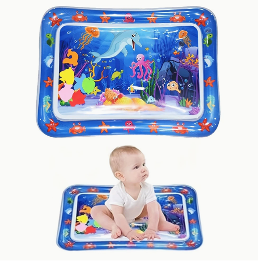 Inflatable Baby Water Play Mat – Sensory Tummy Time Toy